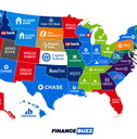 Most popular bank in every state header