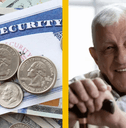 social security card and man in his 80s