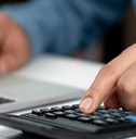 Checking savings rate on calculator
