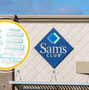 Sam's Club exterior with glass containers