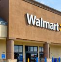 Walmart store exterior and trademark logo