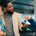 couple buying car