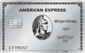 The Platinum Card® from American Express Exclusively for Morgan Stanley