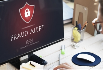 Computer fraud alert warning 