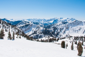 Snowy mountain