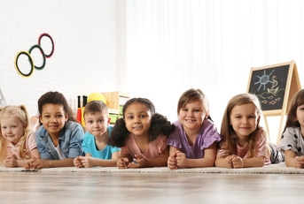 Kids at daycare