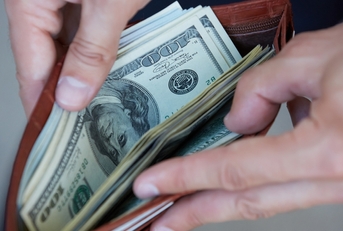 wallet with money