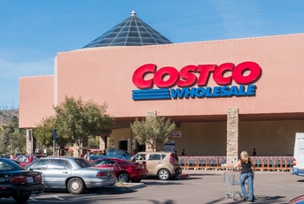 Costco Wholesale Store and Trademark Logo