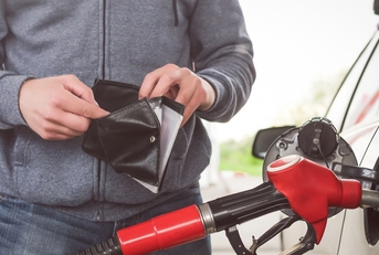 lack of money for gasoline and fuel