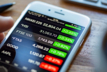 stocks on mobile app