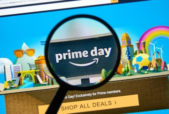 Amazon prime day page on official amazon site