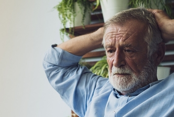 senior man thinking about business strategy