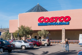 Costco Wholesale Store and Trademark Logo