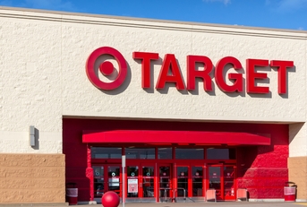 Target retail store and trademark logo