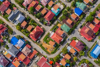 colorful houses