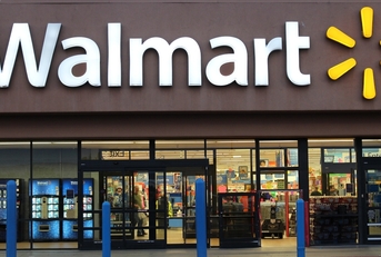 Walmart store in Ridgecrest California