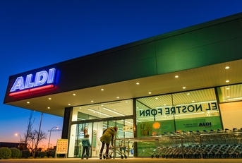 Aldi supermarket food store