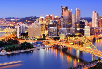 Pittsburgh Pennsylvania skyline 