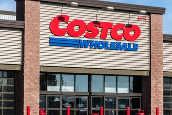 outer facade of costco wholesale store.