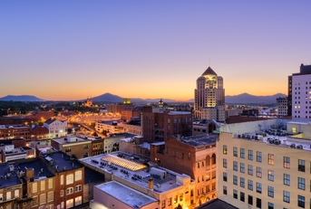 roanoke virginia skyline