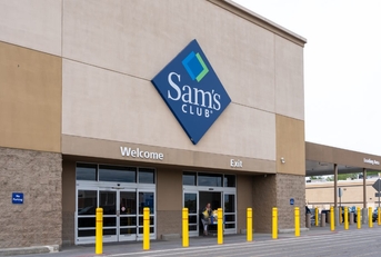 a sams club storefront