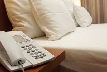 A hotel phone
