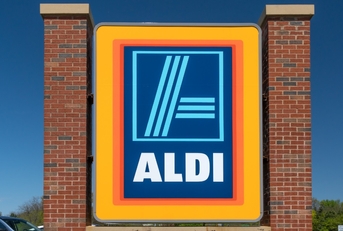 aldi store logo outdoors