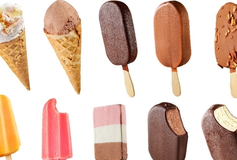 assorted ice cream bars