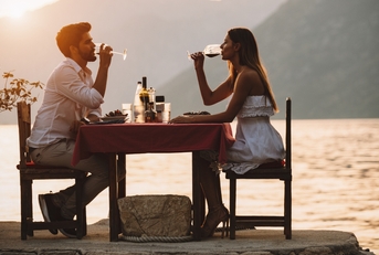 private dinner on a tropical beach