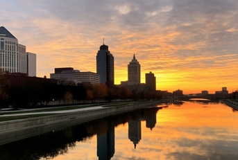 dayton ohio and miami river