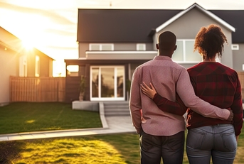 happy homeowners