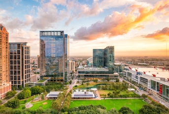 downtown houston skyline