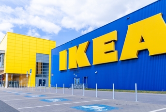 ikea branch on a warehouse