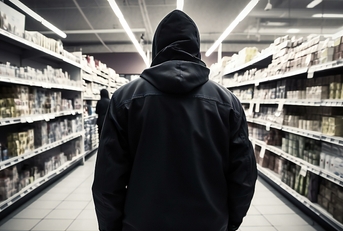 retail shoplifting concept