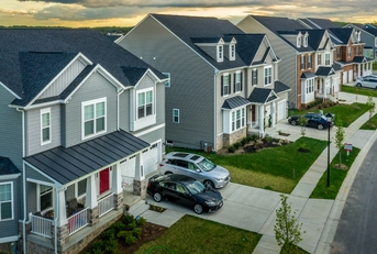 neighborhood street in maryland