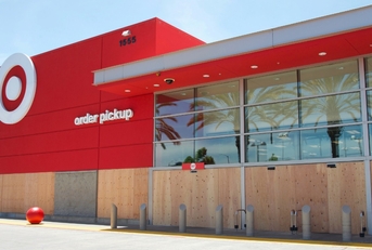 Target store boarded from riots