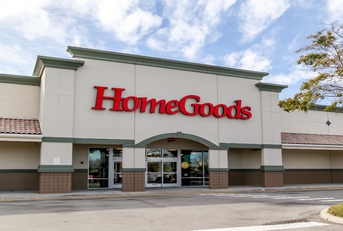 HomeGoods storefront in Orlando, Florida, USA. 