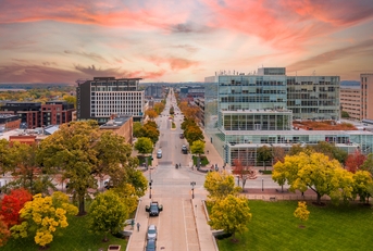 madison city street view