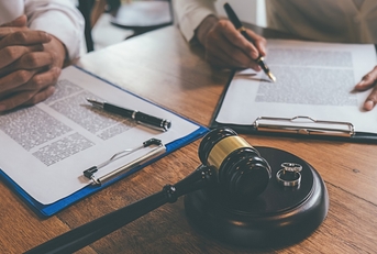 signing divorce documents