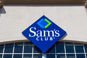 sams club exterior and logo