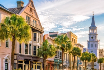 cars on street charleston south carolina
