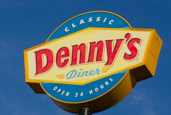 Denny&#x27;s Classic Diner board outdoor