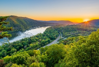 Weverton Cliffs Harpers Ferry West Virginia
