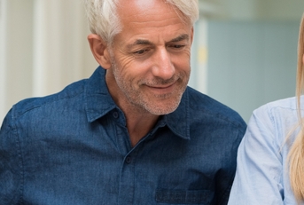 couple discussing home economics