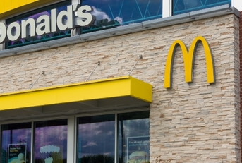 Contemporary McDonald&#x27;s Restaurant Exterior