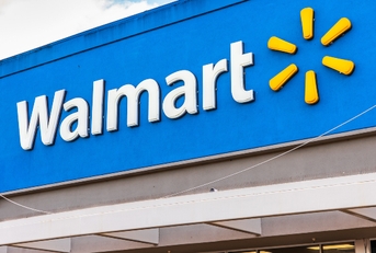 people shopping at walmart store
