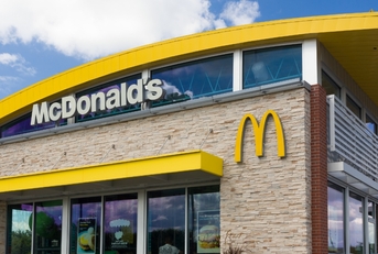 Contemporary McDonald&#x27;s Restaurant Exterior