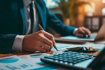 Idea of tax deduction planning concept