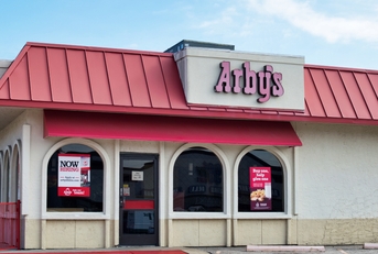 Arby&#x27;s fast food storefront