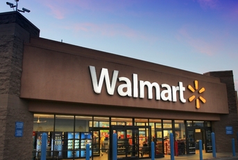 Walmart store in Ridgecrest California